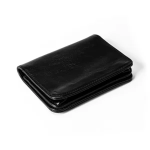 Chrome Hearts Bifold Card Holder in Black