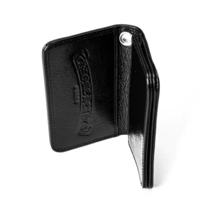 Chrome Hearts Bifold Card Holder With Cross in Black