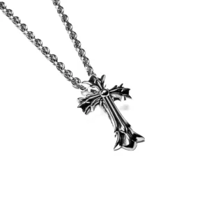 Chrome Hearts Double Cross Pendant