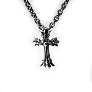 Chrome Hearts Double Cross Pendant