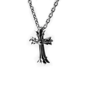 Chrome Hearts Double Cross Pendant