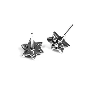 Chrome Hearts Star Stud Earrings