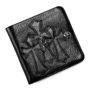 Chrome Hearts Cemetery Triple Cross Wallet