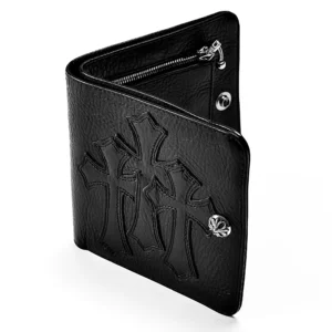 Chrome Hearts Cemetery Triple Cross Wallet