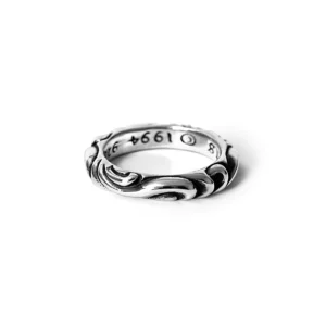 Chrome Hearts Scroll Band Ring