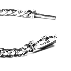 Chrome Hearts Plus ID Cuban Link Bracelet