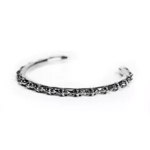 Chrome Hearts CH Plus Hoop Bangle Bracelet