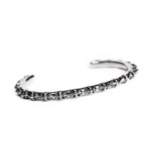 Chrome Hearts CH Plus Hoop Bangle Bracelet