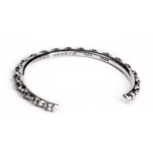 Chrome Hearts CH Plus Hoop Bangle Bracelet