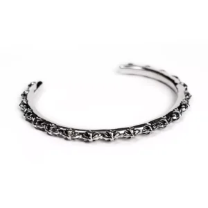 Chrome Hearts CH Plus Hoop Bangle Bracelet