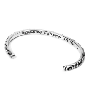 Chrome Hearts Scroll Band Cuff