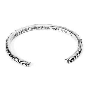 Chrome Hearts Scroll Band Cuff