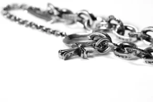 Chrome Hearts Babyfat Cross Ring Bracelet