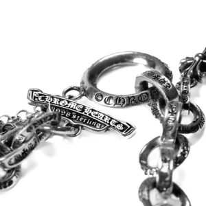 Chrome Hearts Babyfat Cross Ring Bracelet