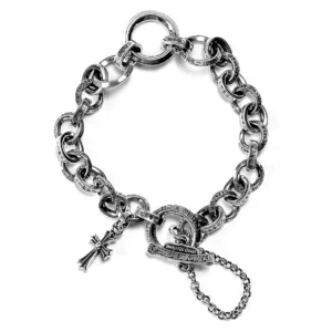 Chrome Hearts Babyfat Cross Ring Bracelet