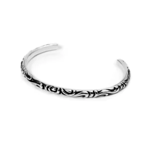 Chrome Hearts Scroll Band Cuff