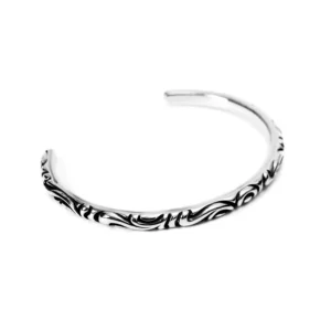 Chrome Hearts Scroll Band Cuff