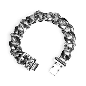 Chrome Hearts Fancy Chain Box Bracelet