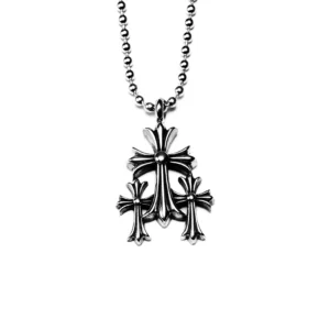 Chrome Hearts Small Triple Cross Pendant