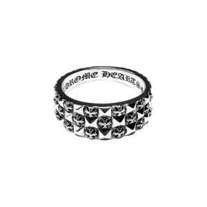 Chrome Hearts Plus Stack Ring