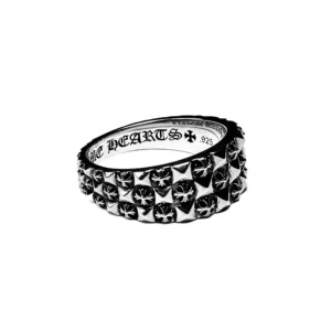 Chrome Hearts Plus Stack Ring